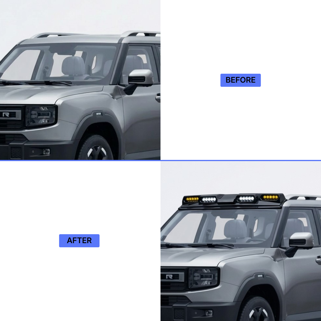 Jetour T1 Roof Spotlights