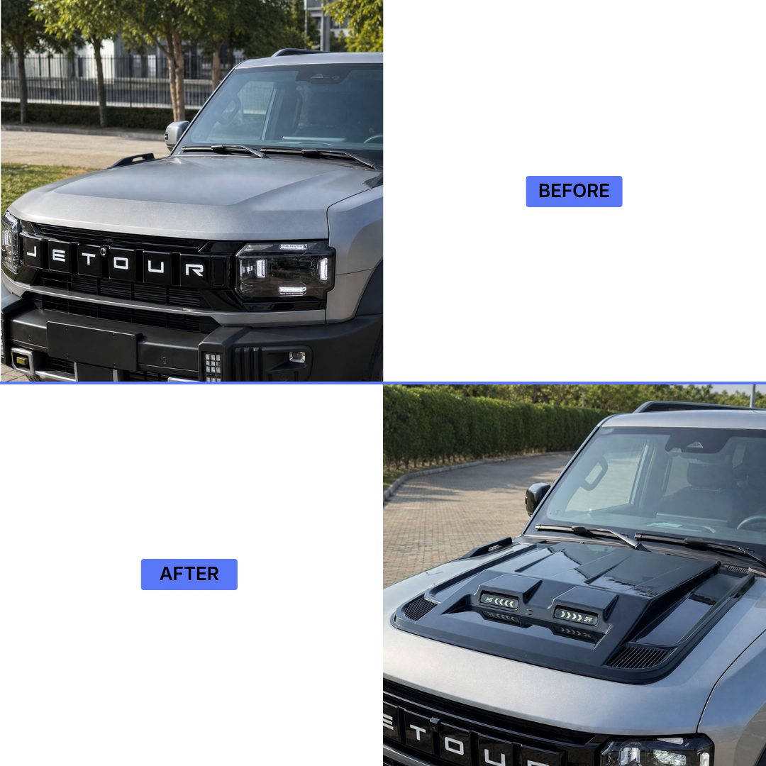 Jetour T2 Bonnet scoop