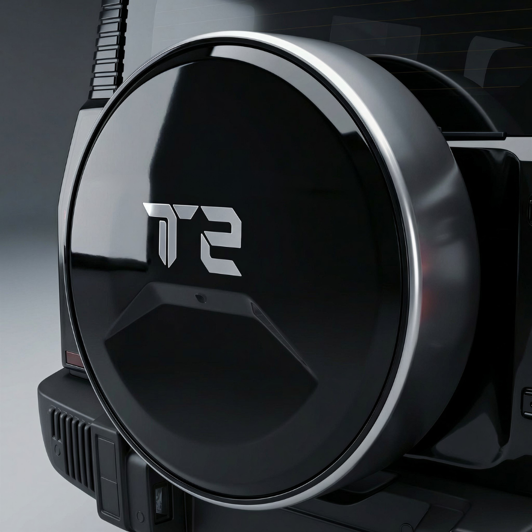 Jetour T2 Spare Wheel Cover (Round)